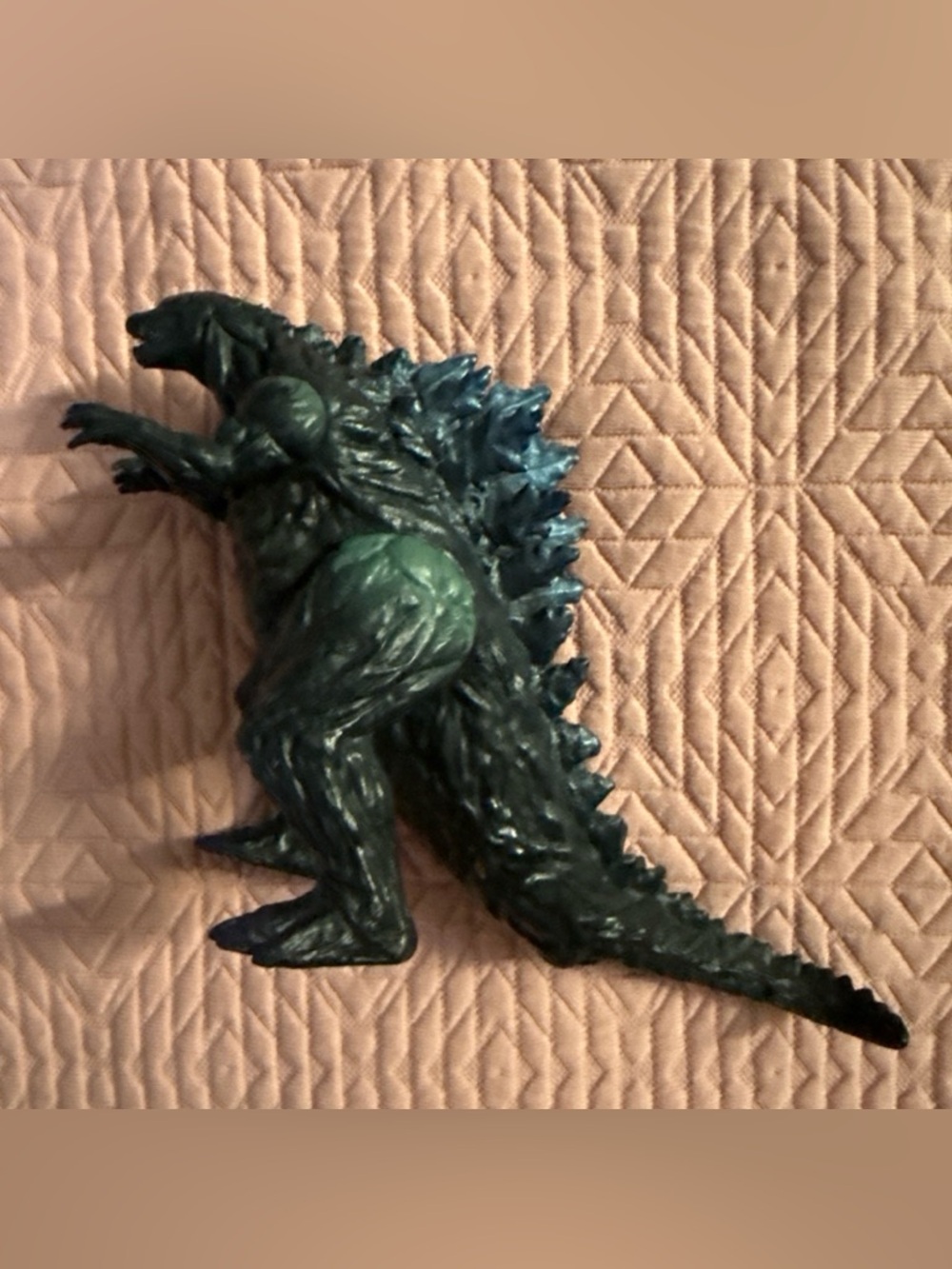 Godzilla 4” Hard Plastic Figure Toy Moving Legs And Arms